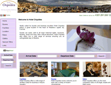 Tablet Screenshot of hotelorquidea.com